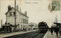 PIERRELAYE (Seine et Oise) - Intérieur de la gare - Arrivée d'un train - Editeur : Ch.Millet.