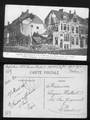 Ieper bombardement Un Coin de la Place de la Gare Ypres 1915 Guerre Oorlog