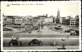 Cp Blankenberge Westflandern, Place de la Gare, Autos, Straßenbahn