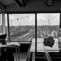 846571, Gezicht vanuit het seinhuis post A op het emplacement aan de noordzijde van het N.S.-station Utrecht C.S. te Utrecht., Nederlandse Spoorwegen, fotograaf