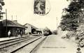 BRETONCELLES (Orne) - La gare et le train - Editeur : JRN.