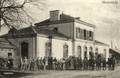 MONTMEDY (Meuse) - La cour de la gare.