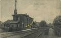 Herchies : La Gare : ecrit 1904 avec timbre ( Jurbise )