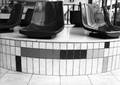 153963, Afbeelding van het mozaïek in de stationshal van het N.S.-station Oss te Oss., Nederlandse Spoorwegen, fotograaf