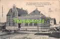 CPA DEPLACEMENT DE LA GARE ANVERS DAM LE BATIMENT ELEVE A 1.60 M