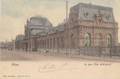 CPA BELGIQUE ARLON La Gare du Chemin de Fer Carte Colorisée Nels Série 31 N° 25 1905