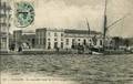 TOULON (Var) - La nouvelle Gare de la Compagnie des Chemins de fer du Sud-France - Editeur : A.Bougault n°737.