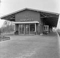 150543, Gezicht op het N.S.-station Nunspeet te Nunspeet., Nederlandse Spoorwegen, fotograaf