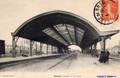 BRAM (Aude) - Vue intérieure de la gare - La Marquise.