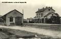 VALOGNES (Manche) - La Gare de Valognes-Ville des Chemins de Fer Départementaux (C.F.D.).