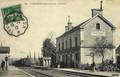589 - SAINT-PATERNE (Indre et Loire) - Vue intérieure de la gare.