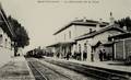 MONTELIMAR (Drôme) - La Gare (côté de la Voie) - Editeur : Chapuis, papetier.