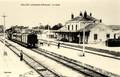 SAUJON (Charente-Inférieure) - Vue intérieure de la gare.