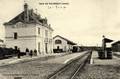 VALENCAY (Indre) - Vue intérieure de la gare.