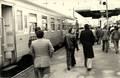 LENS (Pas-de-Calais) - Sur les quais de la gare (1960)