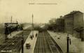 BUSIGNY (Nord) - La gare intérieure prise du pont - Editeur : L.S. à Hautmont.
