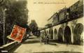 5044 - DIGNE (Basses-Alpes) - Avenue des Sièyes (Les Arcades) - La gare du Sud et le train.