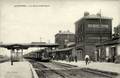 LE CATEAU - La Gare, vue intérieure (train).