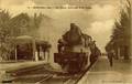 11 - MIRIBEL (Ain) - Intérieur de la gare - Arrivée d'un train - Editeur : M.C. et Cie. à Lyon.