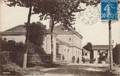 MELLE (Deux-Sèvres) - La cour de la gare.