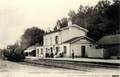 LESPARRE (Gironde) - La gare (vue intérieure) - Editeur : L.Guillier, imprimeur à Bordeaux.