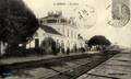 9 - JONZAC (Charente-Inférieure) - La Gare.