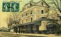 TOURNUS (S.-et-L.) - La Gare côté voies - Editeur : M.Desaintjean (carte toilée).
