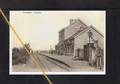 REPRODUCTION TOURPES LEUZE GARE HAINAUT TITRE UN PEU JUSTE EN-HAUT