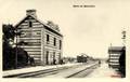 Vue intérieure de la Gare de BANNALEC (Finistère).