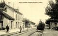 SAINT-SAVINIEN (Charente-Inférieure) - Vue intérieure de la gare - Arrivée d'un train.