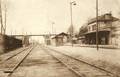 CARIGNAN (Ardennes) - Intérieur de la gare - Carte-photo allemande.