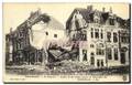 CPA En Belgique Un Coin De La Place de la Gare d Ypres Apres Le Bombardement Militaria