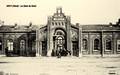 IWUY (Nord) - La cour de la gare de la Compagnie du Nord - Editeur : L.S. à Hautmont.
