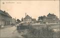 Postkaart Oostrozebeke Oostroosbeke Statiehoek Bahnhof Straße 1912