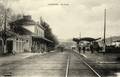 SAINT-AUBAN (Basses-Alpes) - La Gare côté voies - Editeur : Autrie à Digne.