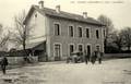 NORT-sur-ERDRE (L.-Inf.) - La Cour de la Gare - Editeur : Vassellier à Nantes n°4242.