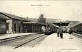 PAGNY sur MOSELLE (Meurthe et Moselle) - La gare et les trains.