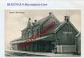 BUIZINGEN-Buysinghen-GARE-CARTE allemande-Guerre 14-18-1WK-BELGIQUE-BELGIEN-Feldpost-CACHET-!-