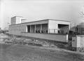 154745, Gezicht op het seinhuis bij het N.S.-station Venlo te Venlo., Schaik, W.P.F.M. van (Nederlandse Spoorwegen), fotograaf
