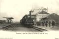 PITHIVIERS (Loiret) - Quai de la gare à l'arrivée du train de Paris - Editeur : A. Bréger.