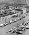 853911, Gezicht op het N.S.-station Utrecht Overvecht aan de Tiberdreef te Utrecht. Op de achtergrond de Mr. Tripkade., Fotodienst GAU, fotograaf
