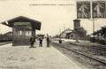 SAINT-PIERRE du VAUVRAY (Eure) - Vue intérieure de la Gare.