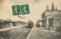 Houdan (S.-et-O.) - La Gare - Vue sur les Quais