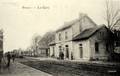 BESSAY (Allier) - Intérieur de la gare - Arrivée d'un train.