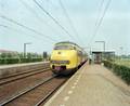 800926, Gezicht op het N.S.-station Utrecht Lunetten (Furkaplateau) te Utrecht met een trein., Fotodienst GAU, fotograaf