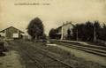LA CHAPELLE la REINE (Seine et Marne) - Vue intérieure de la gare - Editeur : Dumaine.