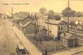 Leuze - Panorama de la Gare (Edit. Choquet-Bordesol, 1925, animée)