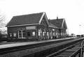 150146, Gezicht op het N.S.-station te Bedum., Nederlandse Spoorwegen, fotograaf