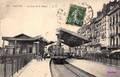 75 - NANTES (Loire-Inférieure) - La gare de la Bourse.