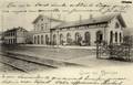 Souvenir de Bening - La Gare - Editeur : Allbrecht à Forbach.